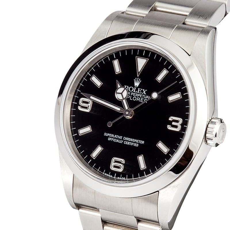 Rolex explorer best sale bob's watches