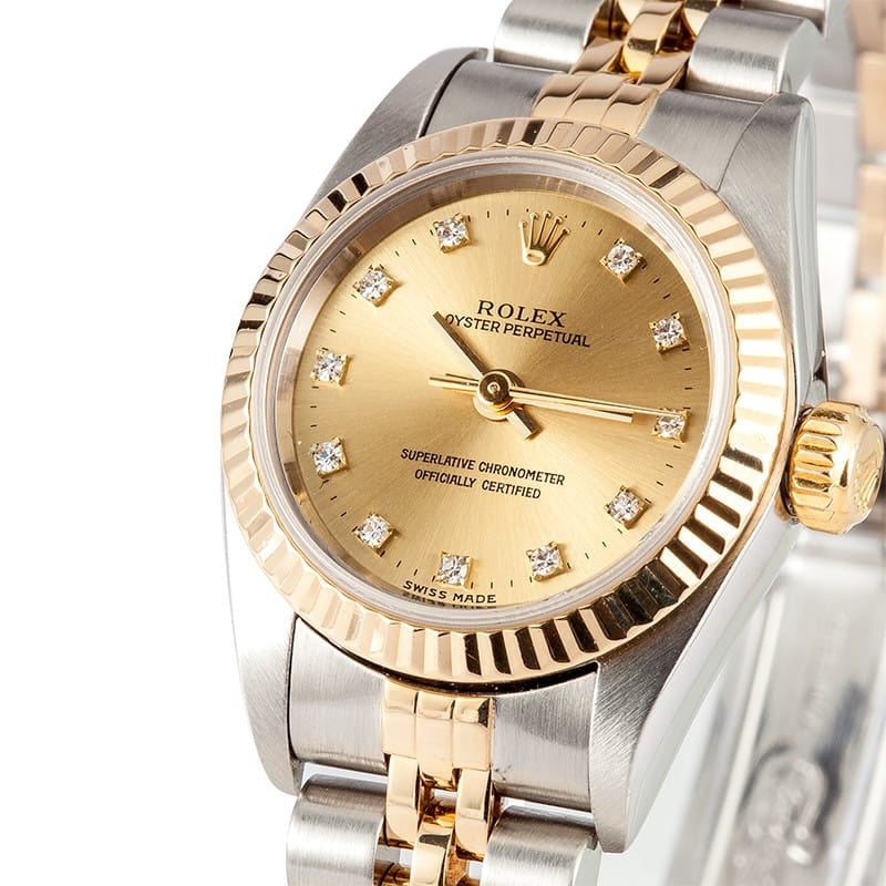 Ladies Diamond Rolex 67193