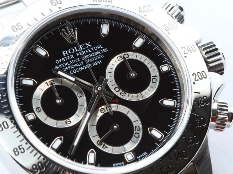 Mens Black Rolex Daytona 116520