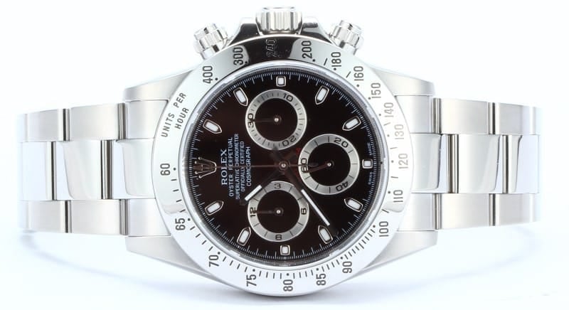 Mens Black Rolex Daytona 116520