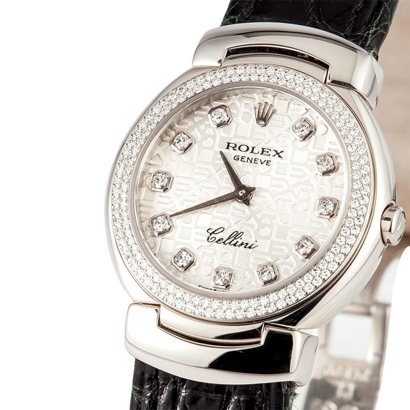 Rolex Ladies Cellini Diamond Bezel Best Prices