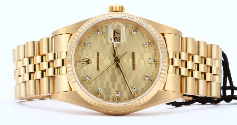 Men's Rolex DateJust Gold 16018