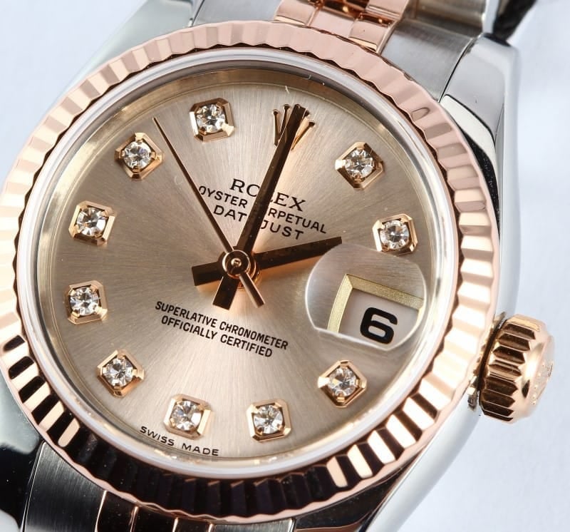 Rose Gold Ladies Datejust