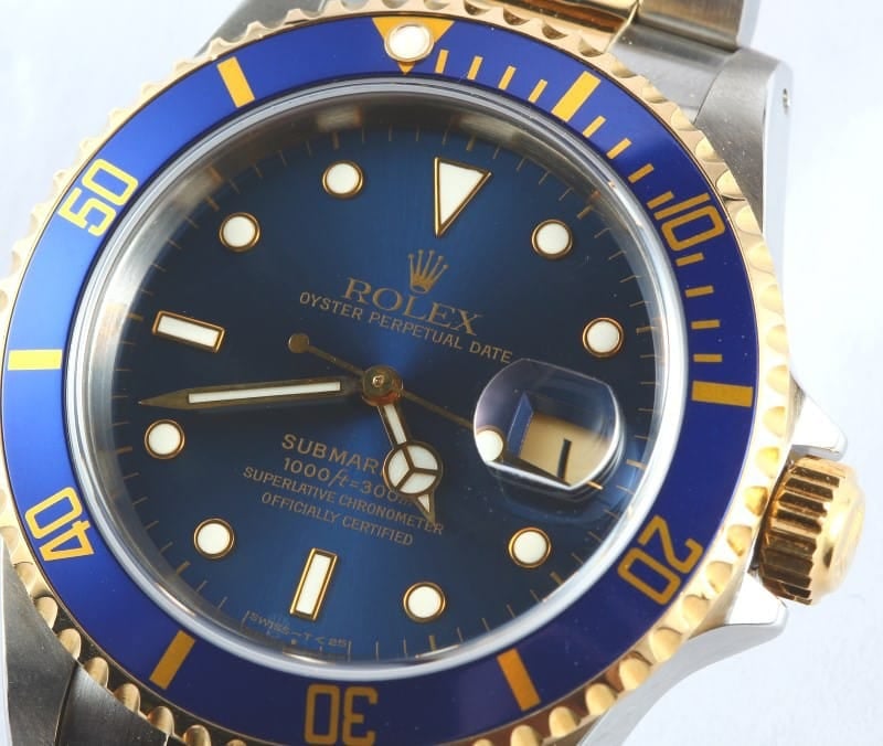 Two Tone Rolex Sub 16613