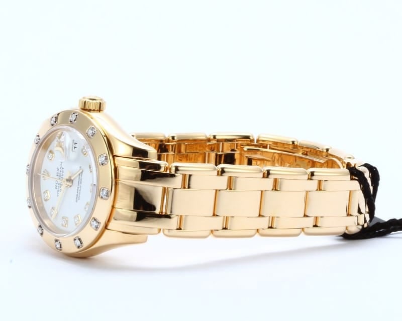 Ladies Pearlmaster 18k 80318