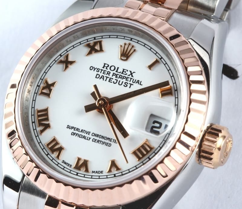 Rolex Rose Gold Datejust 179171