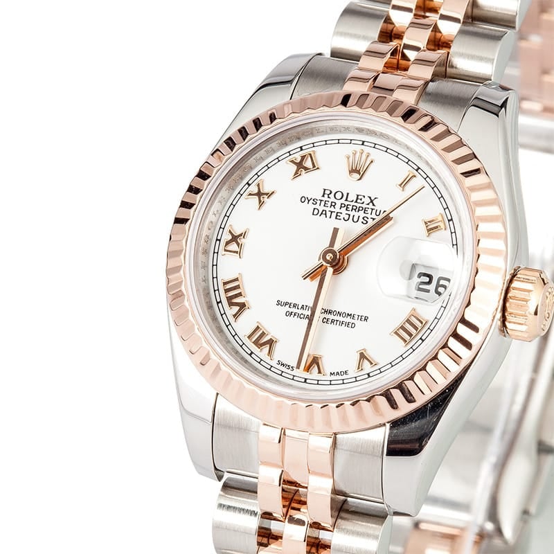 Rolex Rose Gold Datejust 179171