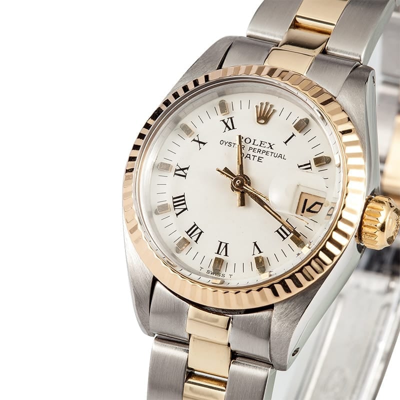 Lady Rolex Steel & Gold Date 6916