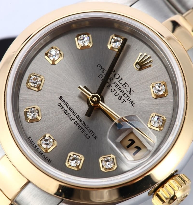 Ladies Rolex Datejust Diamond Dial 79163