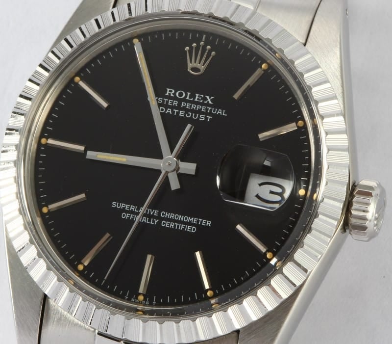 Rolex Men's Steel Datejust 16030