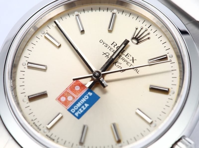 Rolex Men's Air-King Dominos Pizza 14000