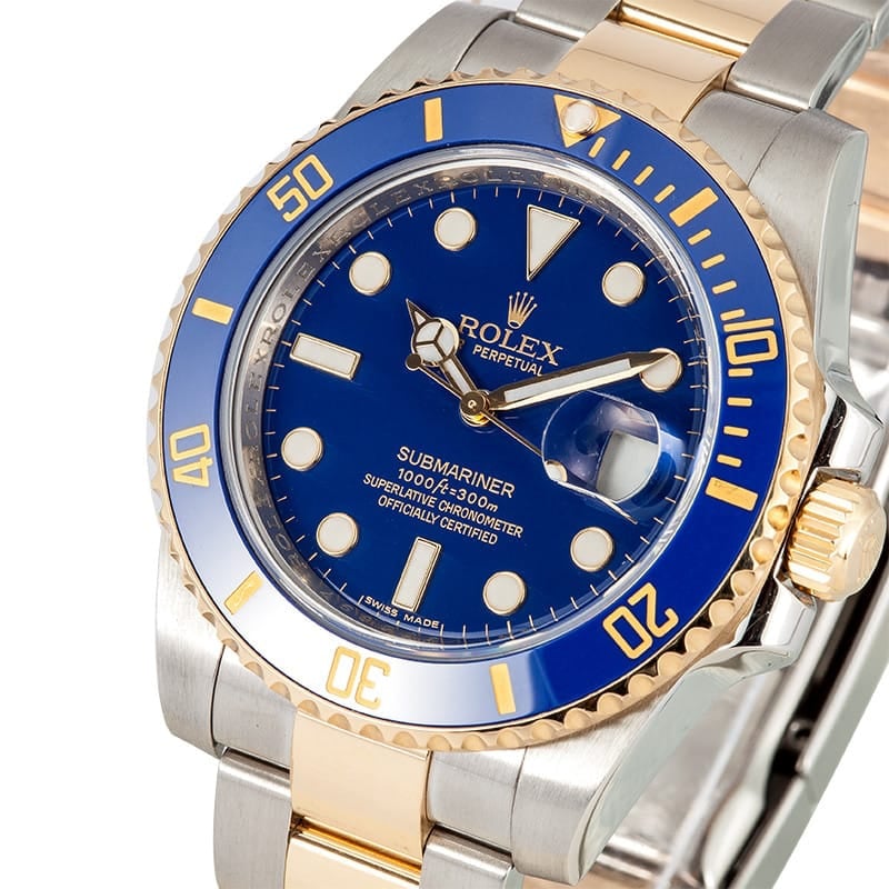 Rolex Submariner Two Tone - Oyster Perpetual Watches