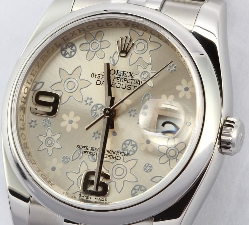 Rolex Datejust Floral Dial 116200