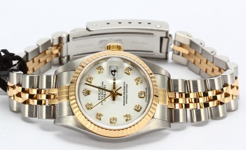 Rolex Ladies DateJust Diamond 79173 1