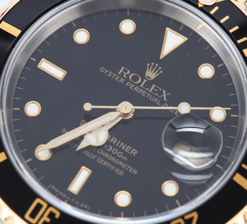 Rolex Submariner Steel & 18K Gold 16613T