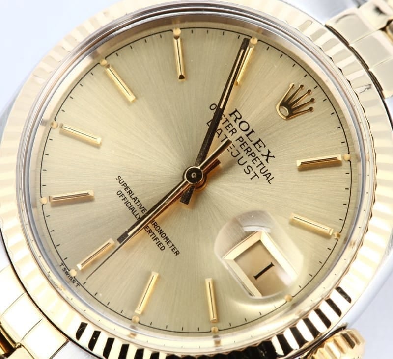 Rolex Datejust 16013 Mens Two tone