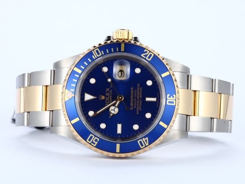 Rolex Blue Face Submariner 16613