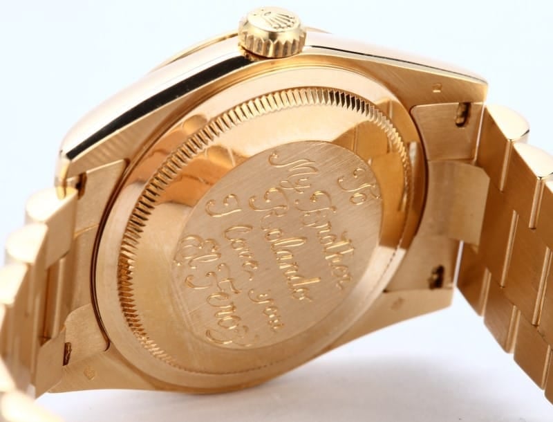 Rolex 18K YG Presidential 118238