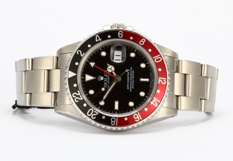 Men's Rolex GMT Master II Coke Bezel Model 16710