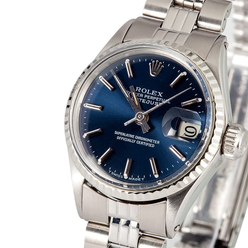 Ladies Rolex DateJust Oyster Perpetual Steel 6917