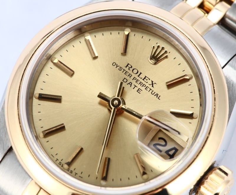 Ladies Rolex Oyster Perpetual 69163 Champage