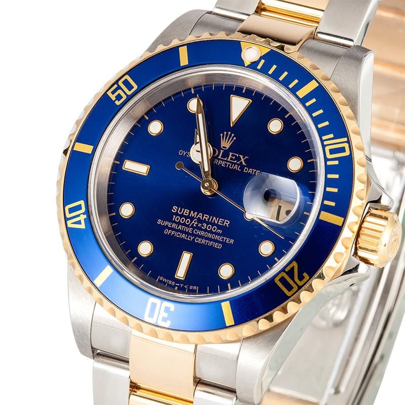 Rolex Submariner Two Tone 16613T