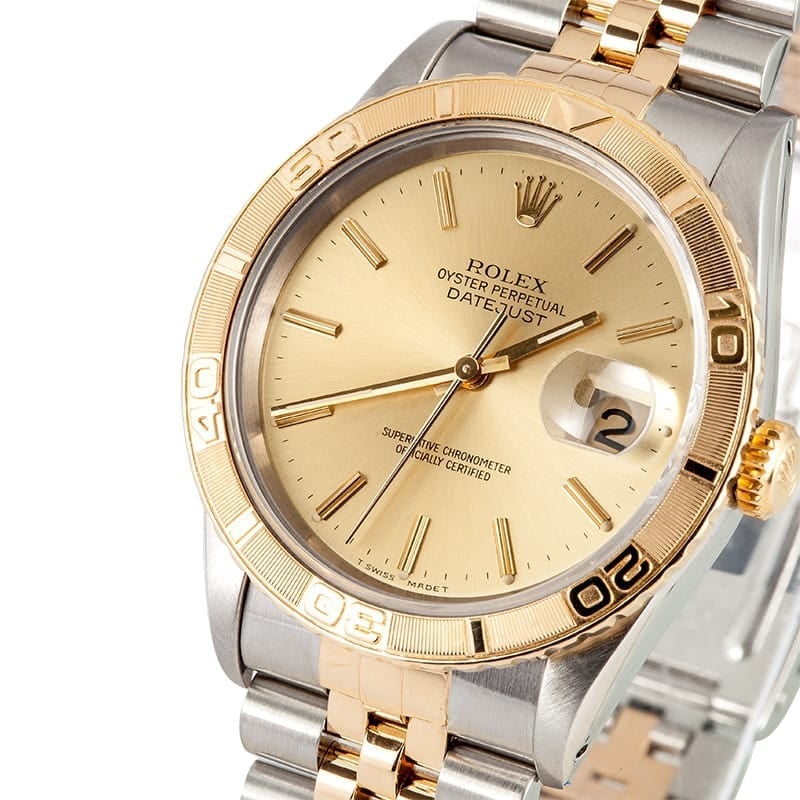 Rolex Thunderbird DateJust 16263 Men's