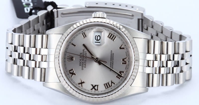 Rolex Steel & White Gold Datejust 16234