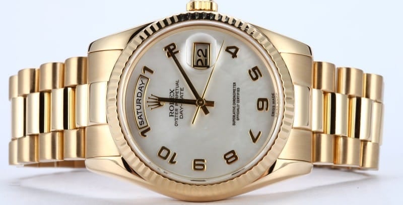 Rolex President 118238 MOP Dial