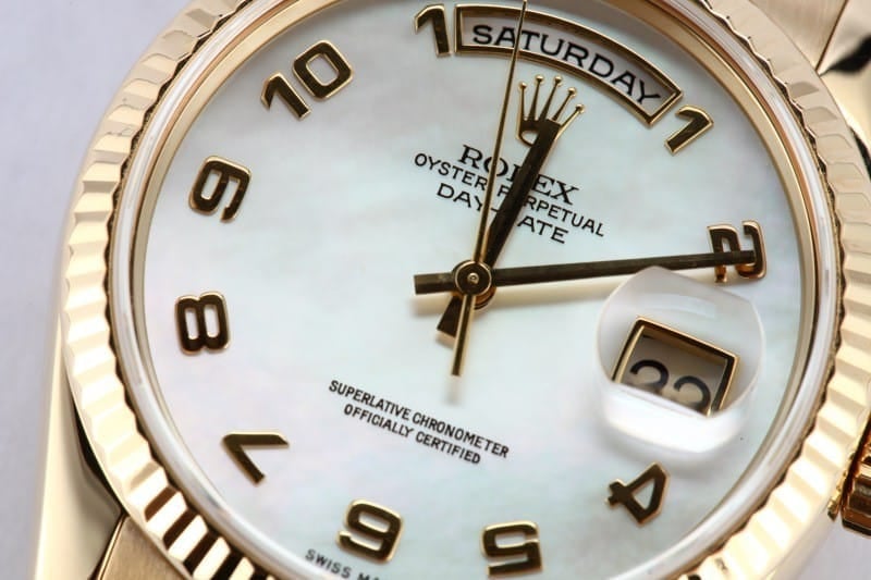 Rolex President 118238 MOP Dial