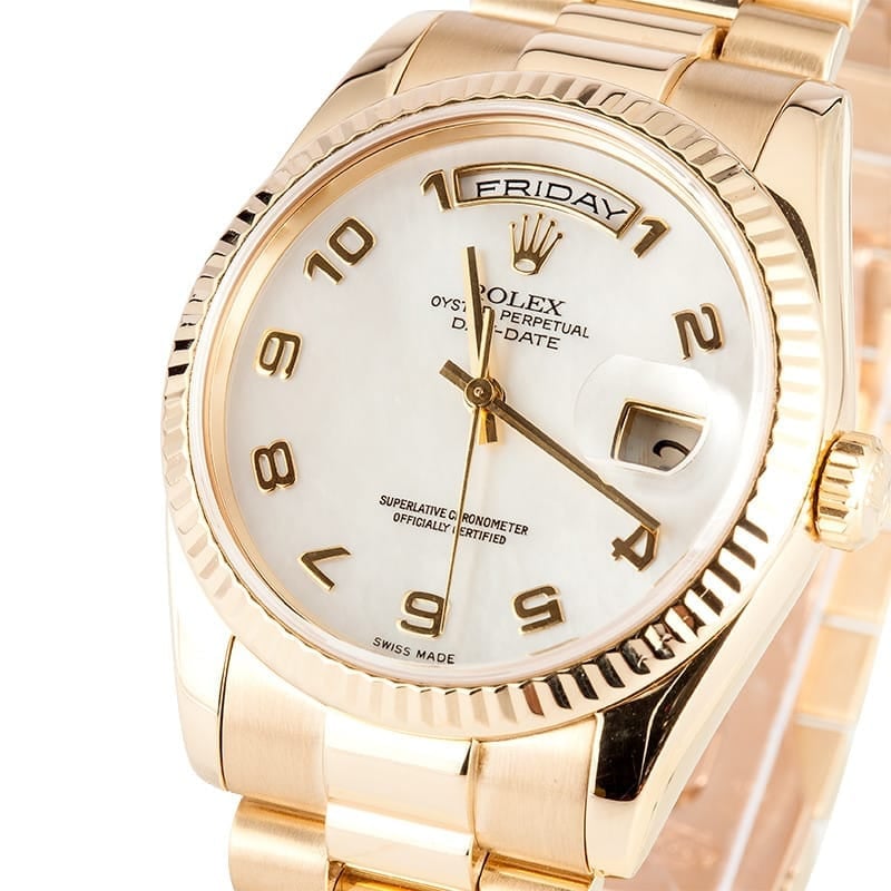 Rolex President 118238 MOP Dial