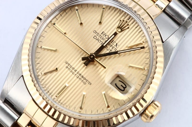 Rolex Oyster Perpetual DateJust Stainless Steel and Gold 16013