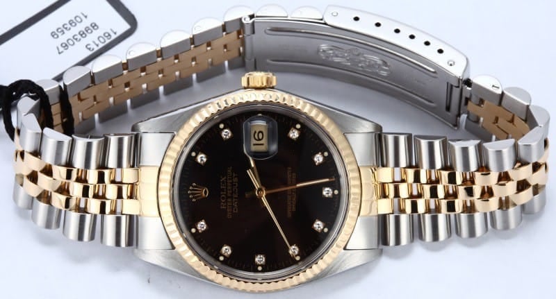 PreOwned Rolex Diamond Datejust 16013