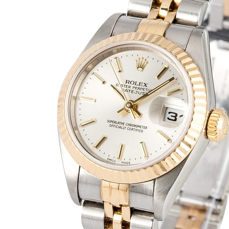 Rolex Ladies Datejust 79173 Silver Dial