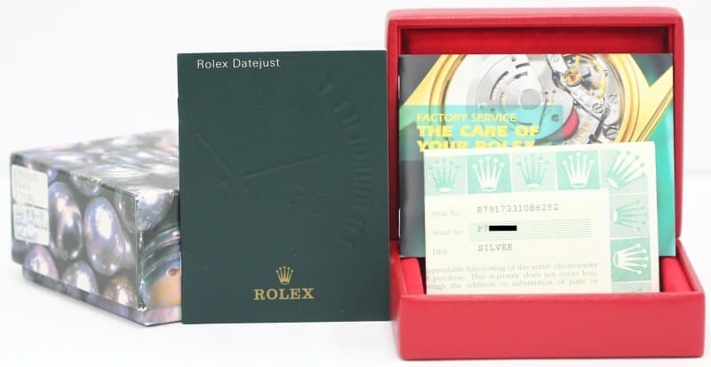 Rolex Ladies Datejust 79173 Silver Dial