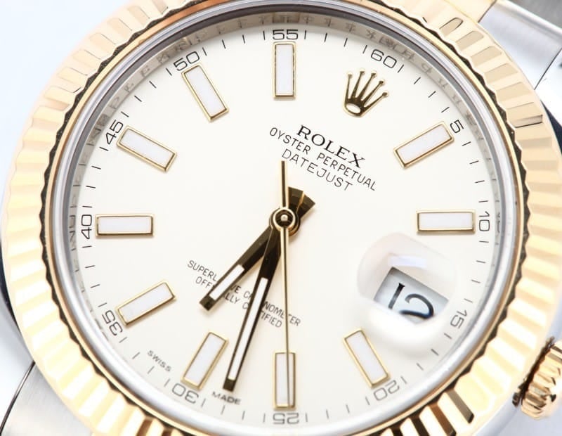 Rolex DateJust 41MM Ivory Dial