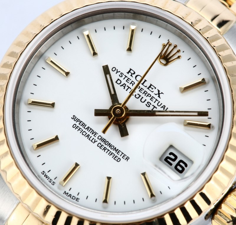 Rolex Datejust Ladies 79173 White Dial