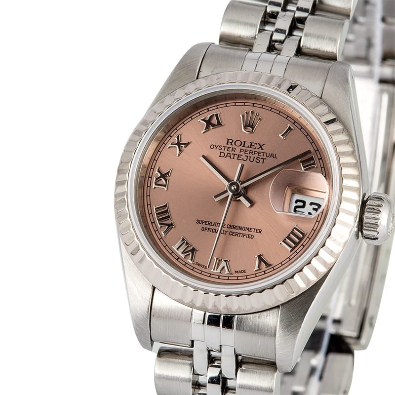 Ladies Rolex Datejust 79174 Salmon