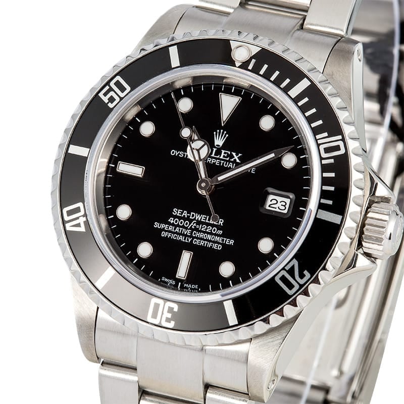 Rolex Sea Dweller 16600 Black