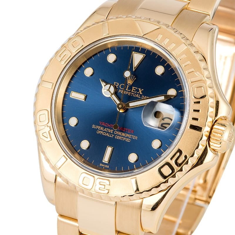 Rolex Yacht-Master Blue Dial 16628