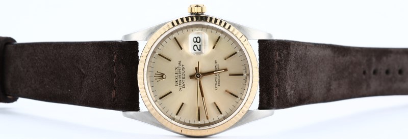 Rolex Datejust 16233 Leather Strap