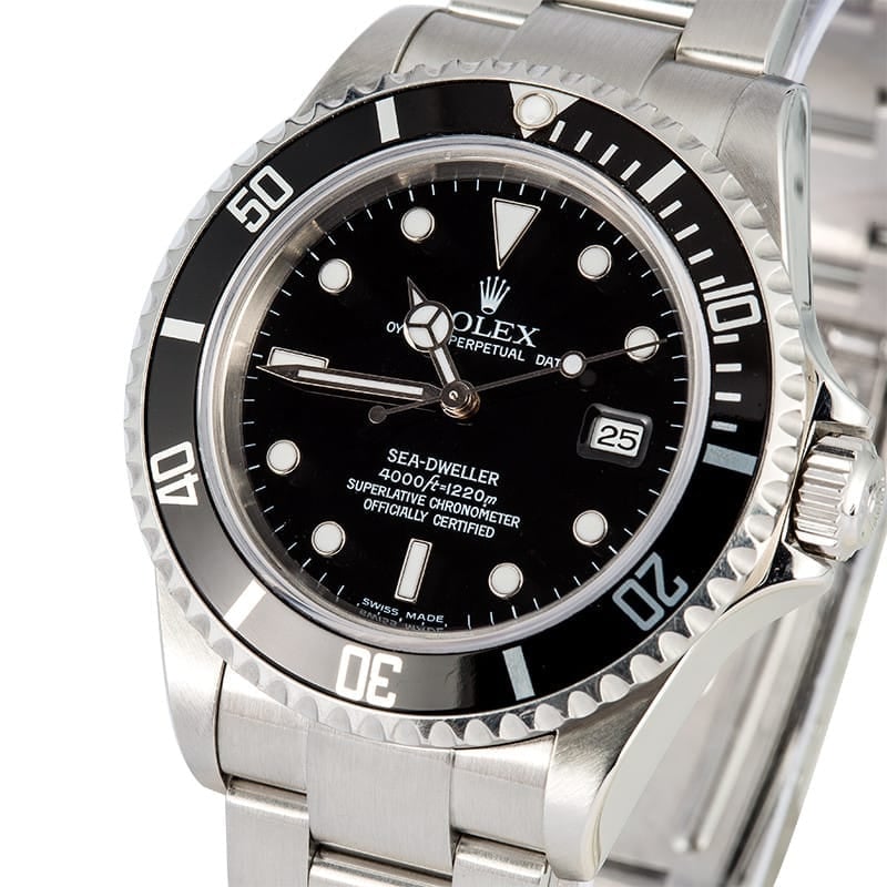 Rolex Sea-Dweller 16600T Black Dial