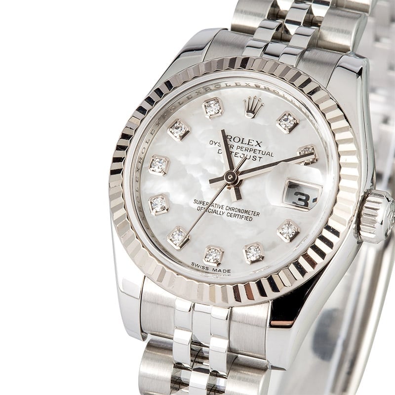 Rolex Ladies Datejust 179174 Diamond