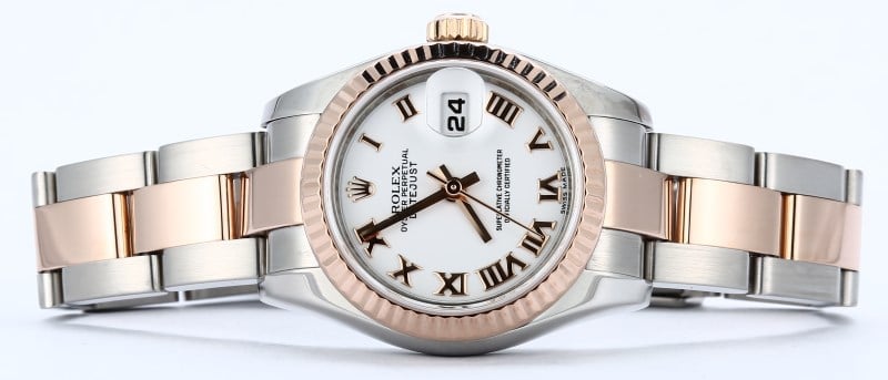 Rolex Ladies Everose Datejust 179171