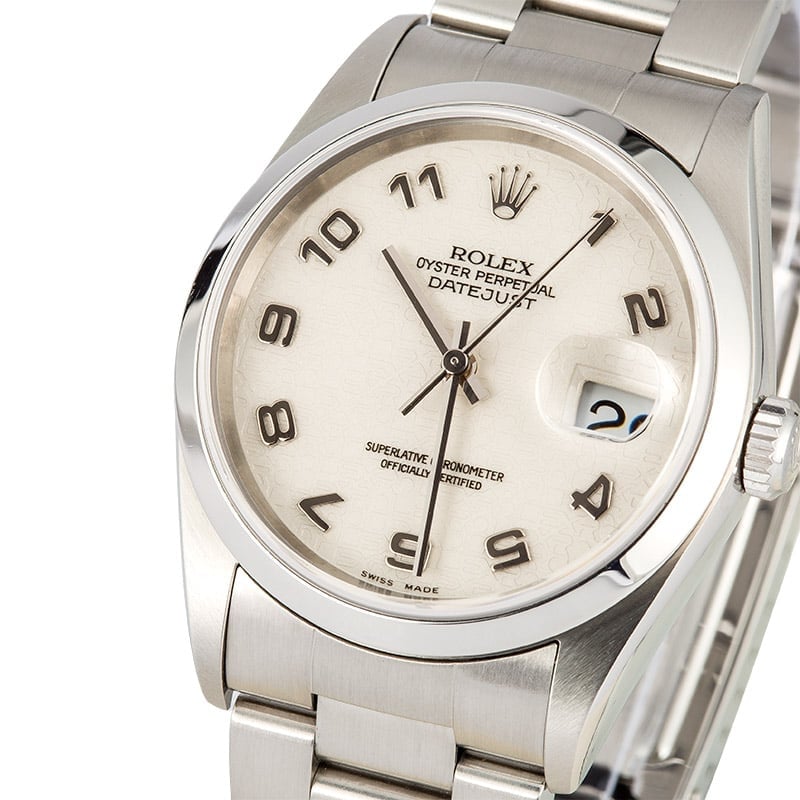 Rolex Datejust 16200 Arabic 100% Authentic