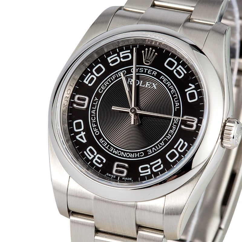 Rolex Oyster Perpetual 116000 Concentric Arabic Dial