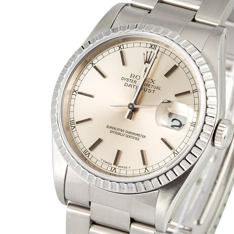 Rolex Datejust 16220 Stainless Steel Oyster