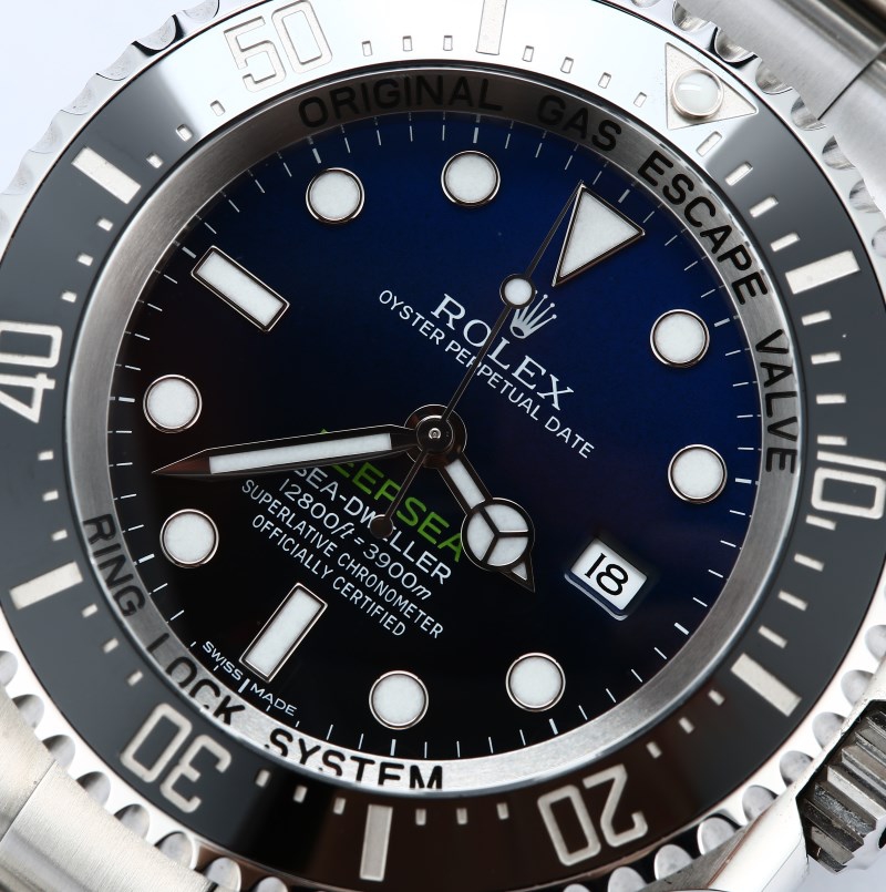 Rolex Sea-Dweller Deepsea Blue 116660 Certified Pre-Owned