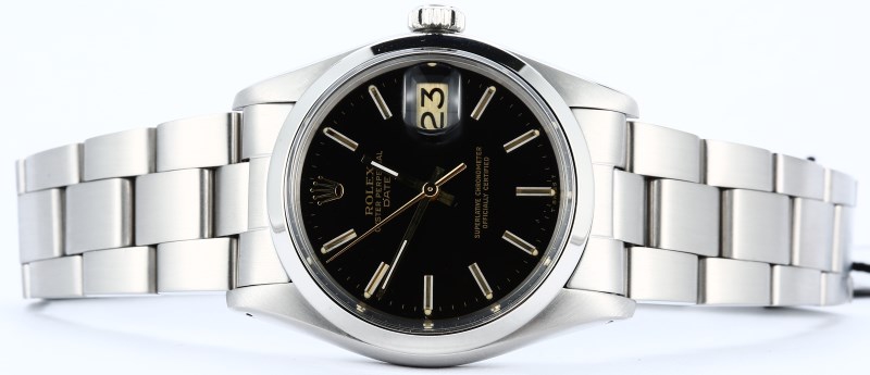 Rolex Date 1500 Black Dial 100% Authentic