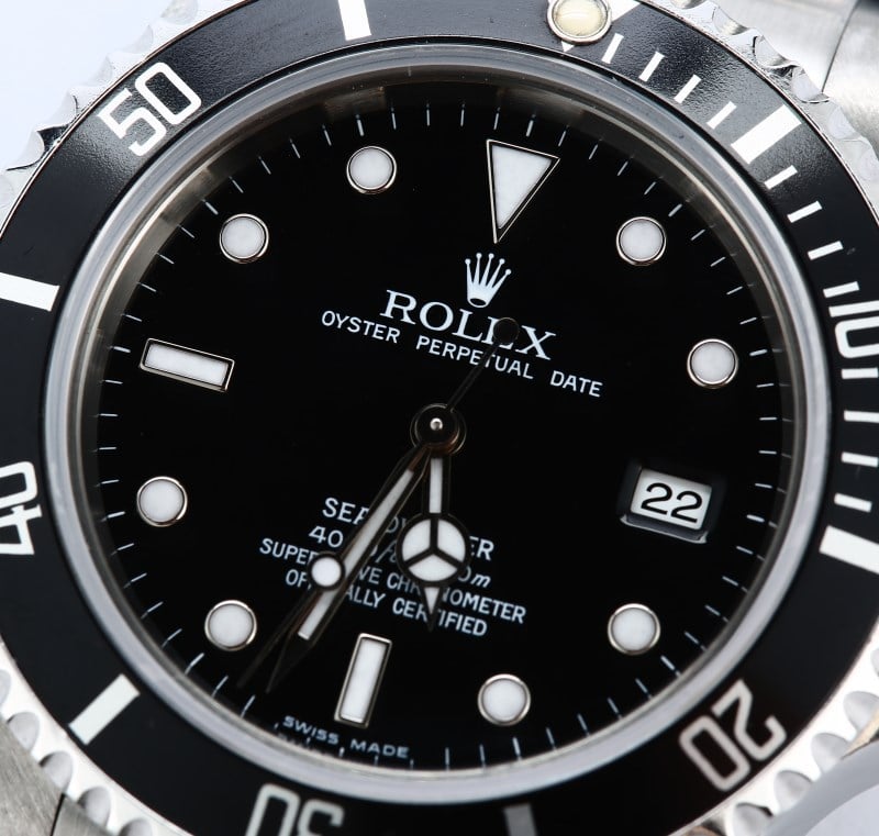 Rolex Sea-Dweller 16600 Black Certified Pre-Owned